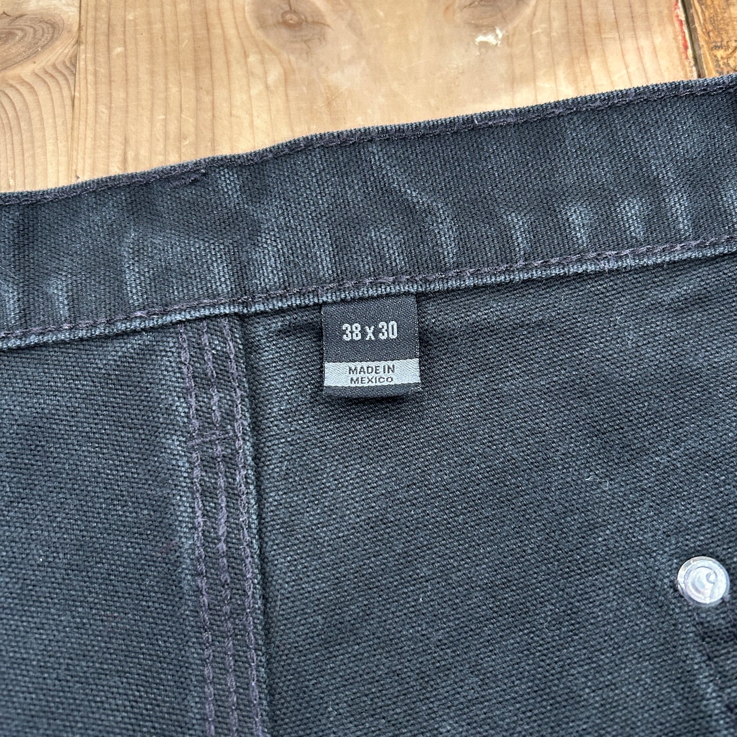 00's carhartt double knee pants カーハート ダブルニー パンツ ブラック(38 30)/A8360P-SO