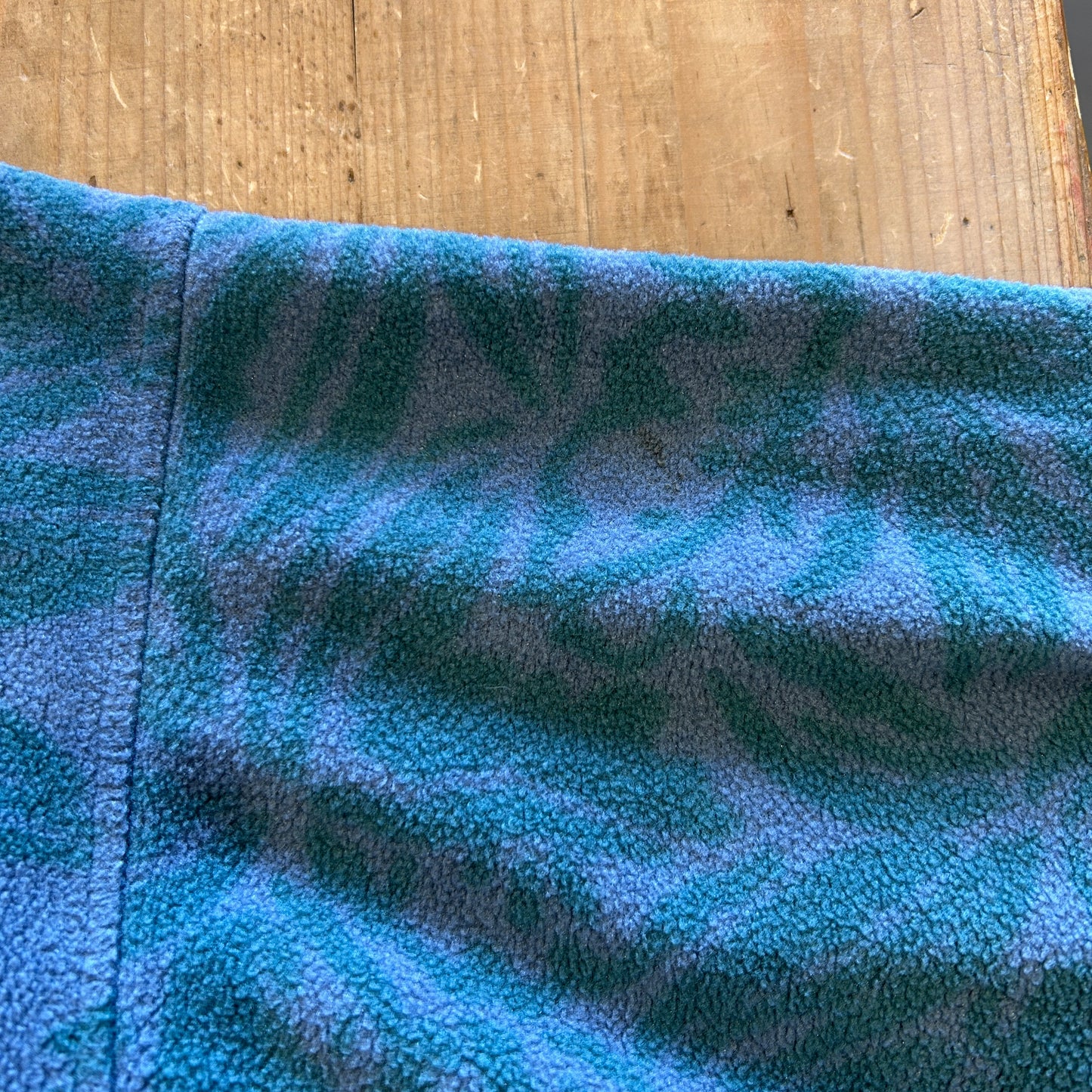 1994 Patagonia パタゴニア "Tropical Sea Green" 雪無し スナップT フリースプルオーバー(L)/C0173F-SO