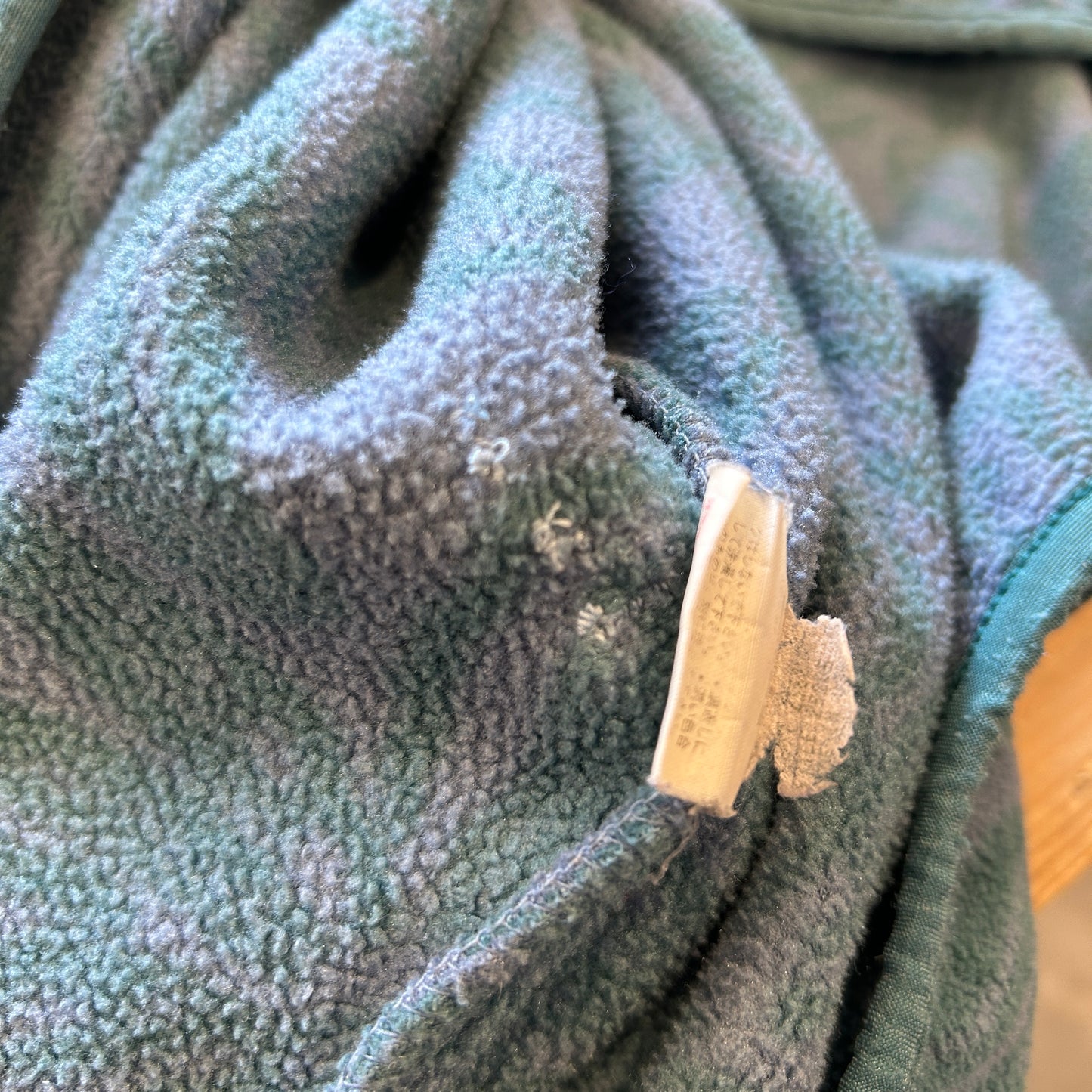 1994 Patagonia パタゴニア "Tropical Sea Green" 雪無し スナップT フリースプルオーバー(L)/C0173F-SO