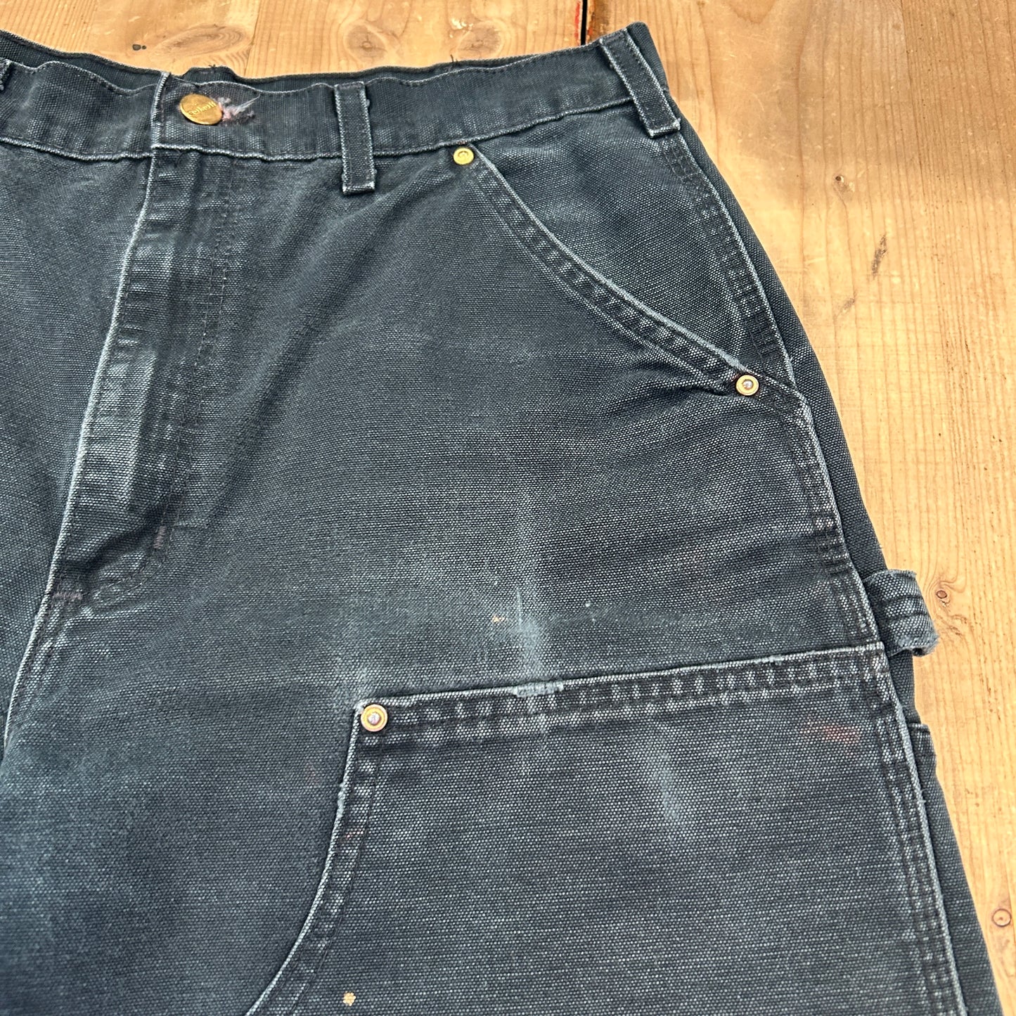 00's carhartt double knee pants カーハート ダブルニー パンツ ブラック (33 36)/A8359P-SO