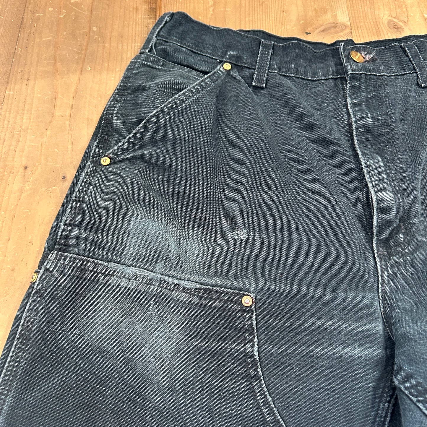 00's carhartt double knee pants カーハート ダブルニー パンツ ブラック (33 36)/A8359P-SO