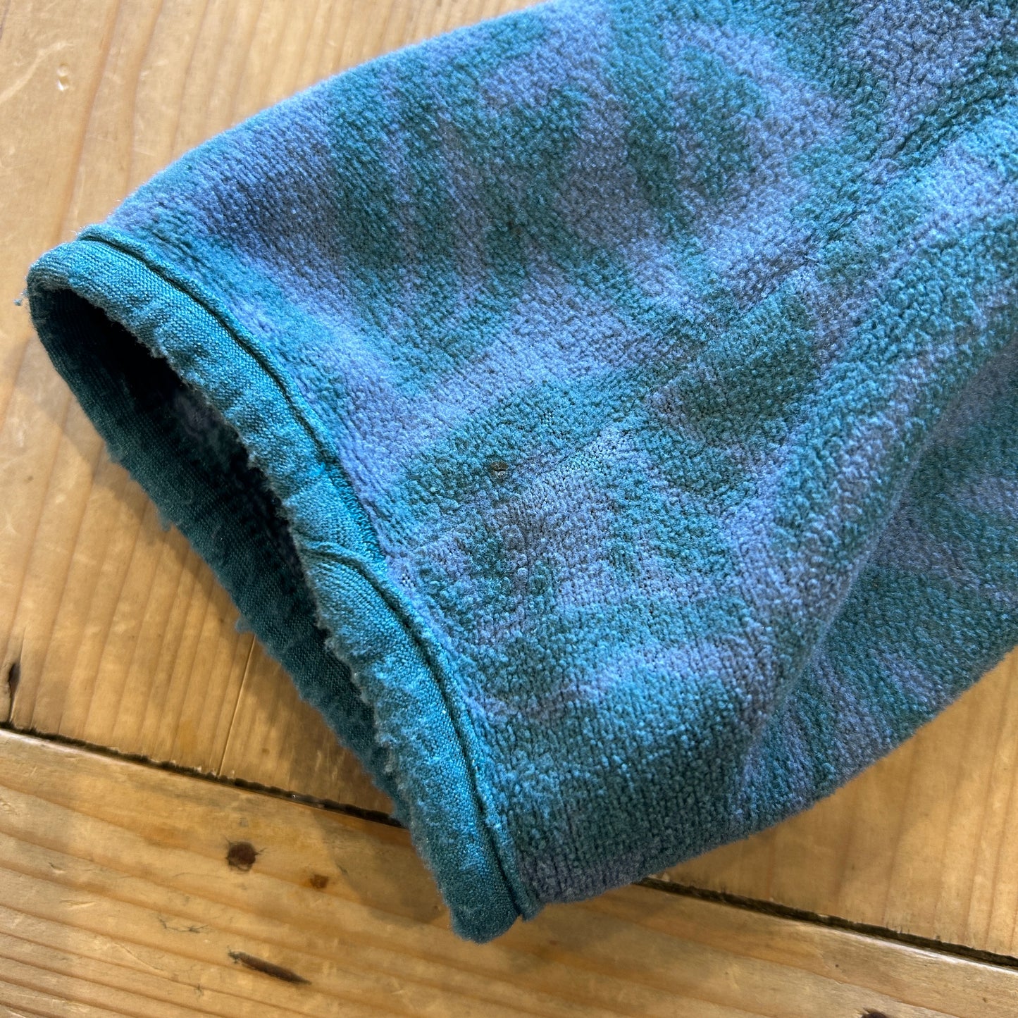 1994 Patagonia パタゴニア "Tropical Sea Green" 雪無し スナップT フリースプルオーバー(L)/C0173F-SO