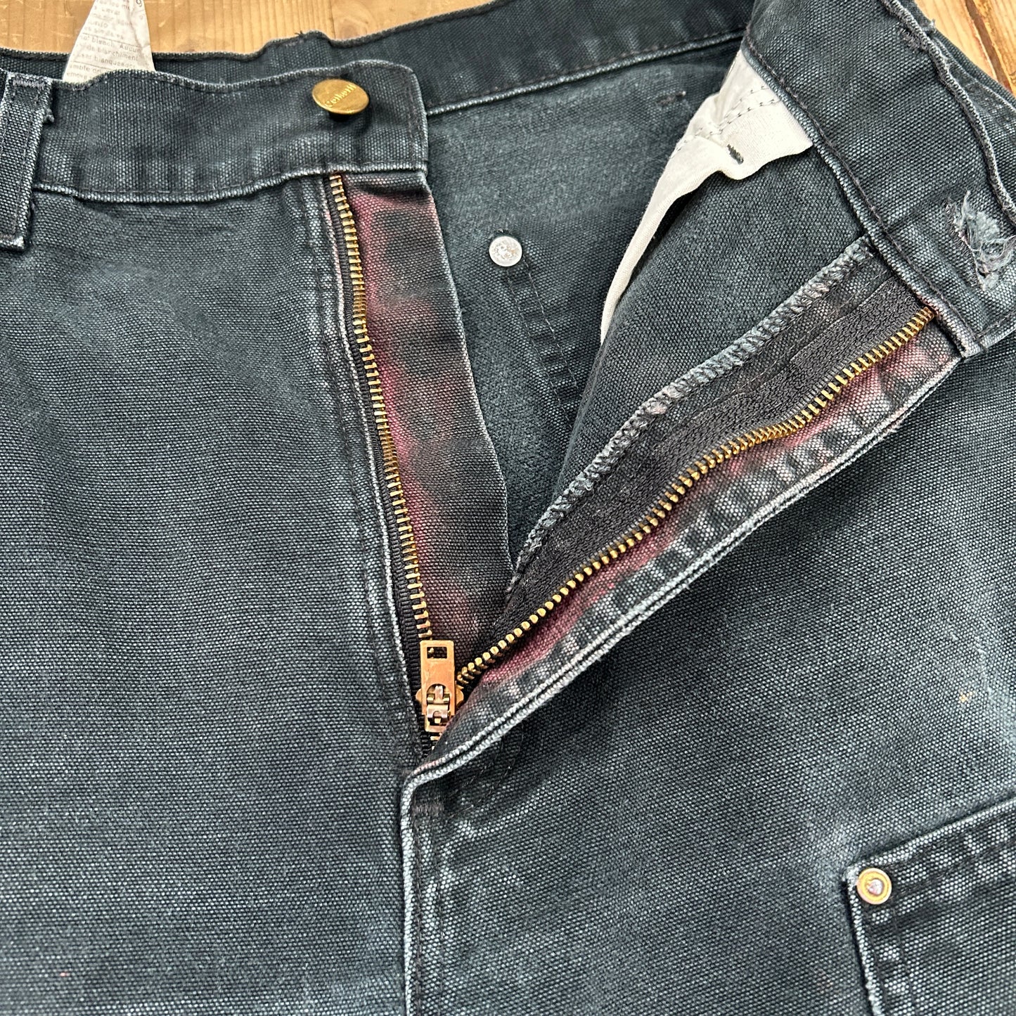 00's carhartt double knee pants カーハート ダブルニー パンツ ブラック (33 36)/A8359P-SO