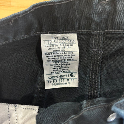 Carhartt カーハート ダックペインターパンツ 黒 (30×30)/A8372P-SO