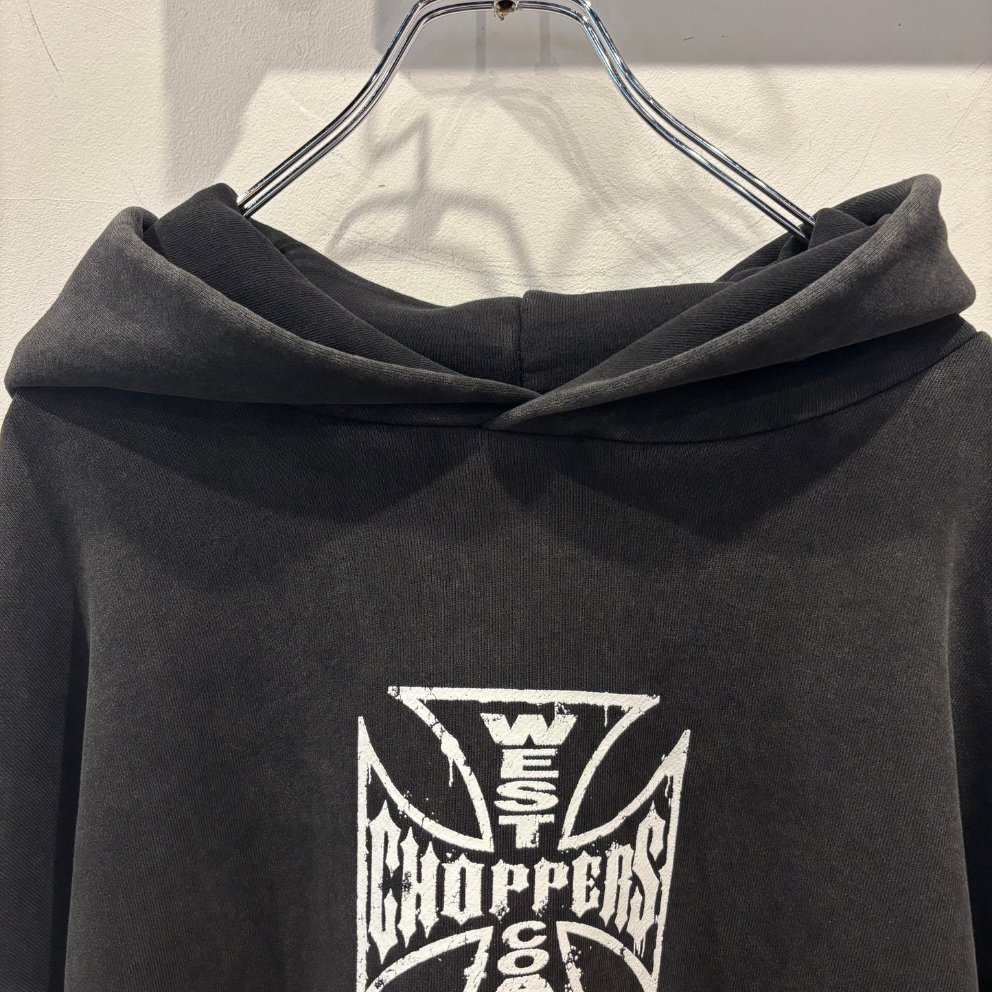 WEST COAST CHOPPERS ウェストコーストチョッパーズ アイアンクロス スウェットフーディー パーカー (M)/B4134R-SO