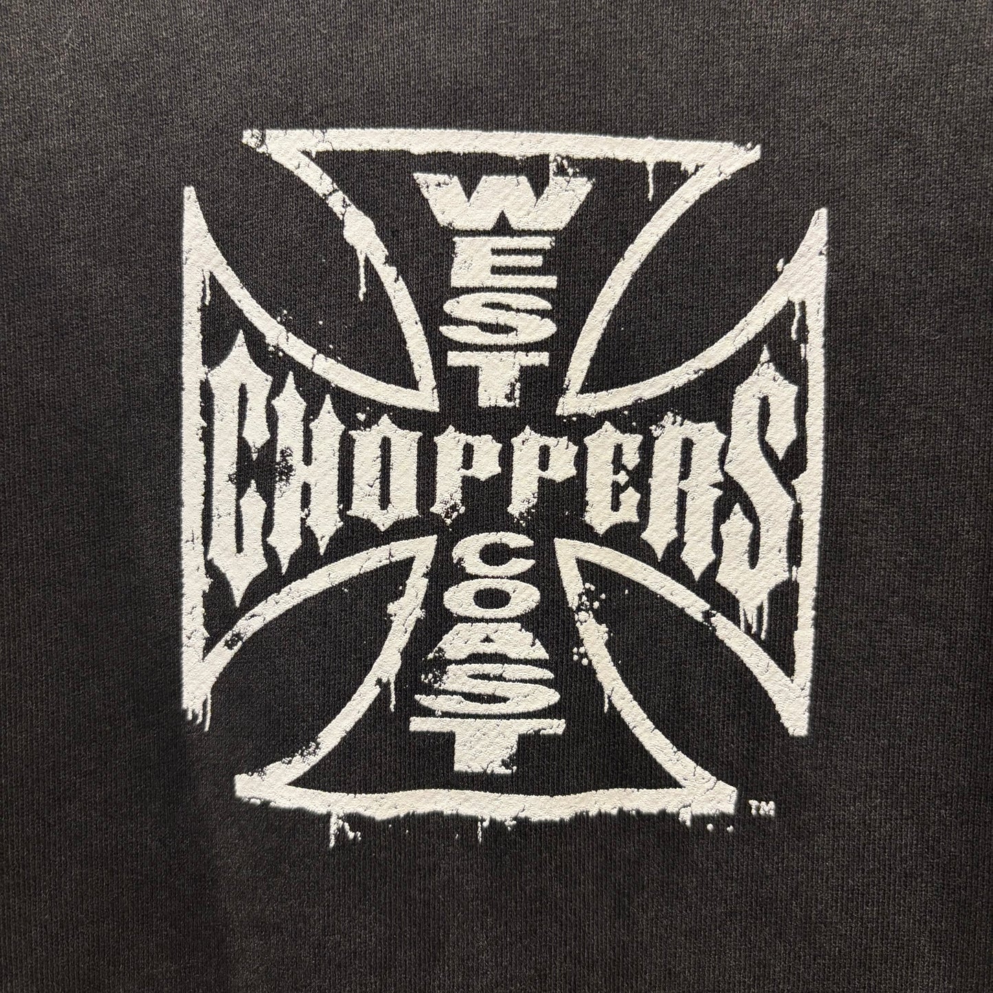 WEST COAST CHOPPERS ウェストコーストチョッパーズ アイアンクロス スウェットフーディー パーカー (M)/B4134R-SO