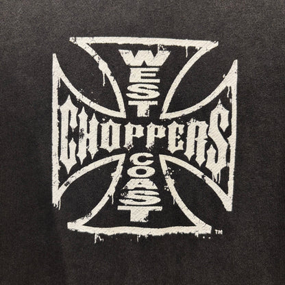 WEST COAST CHOPPERS ウェストコーストチョッパーズ アイアンクロス スウェットフーディー パーカー (M)/B4134R-SO
