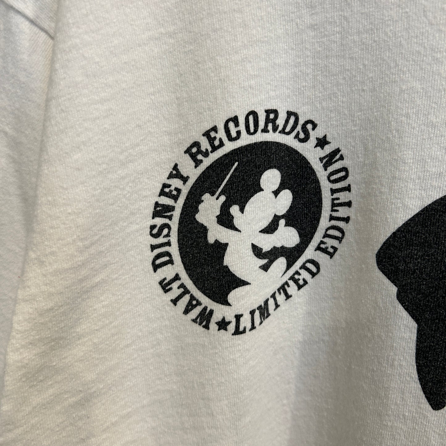 00's Mickey Unlimited ミッキーマウス アニメ キャラクターTシャツ 白 (L)/C1053T-SO