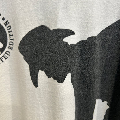 00's Mickey Unlimited ミッキーマウス アニメ キャラクターTシャツ 白 (L)/C1053T-SO