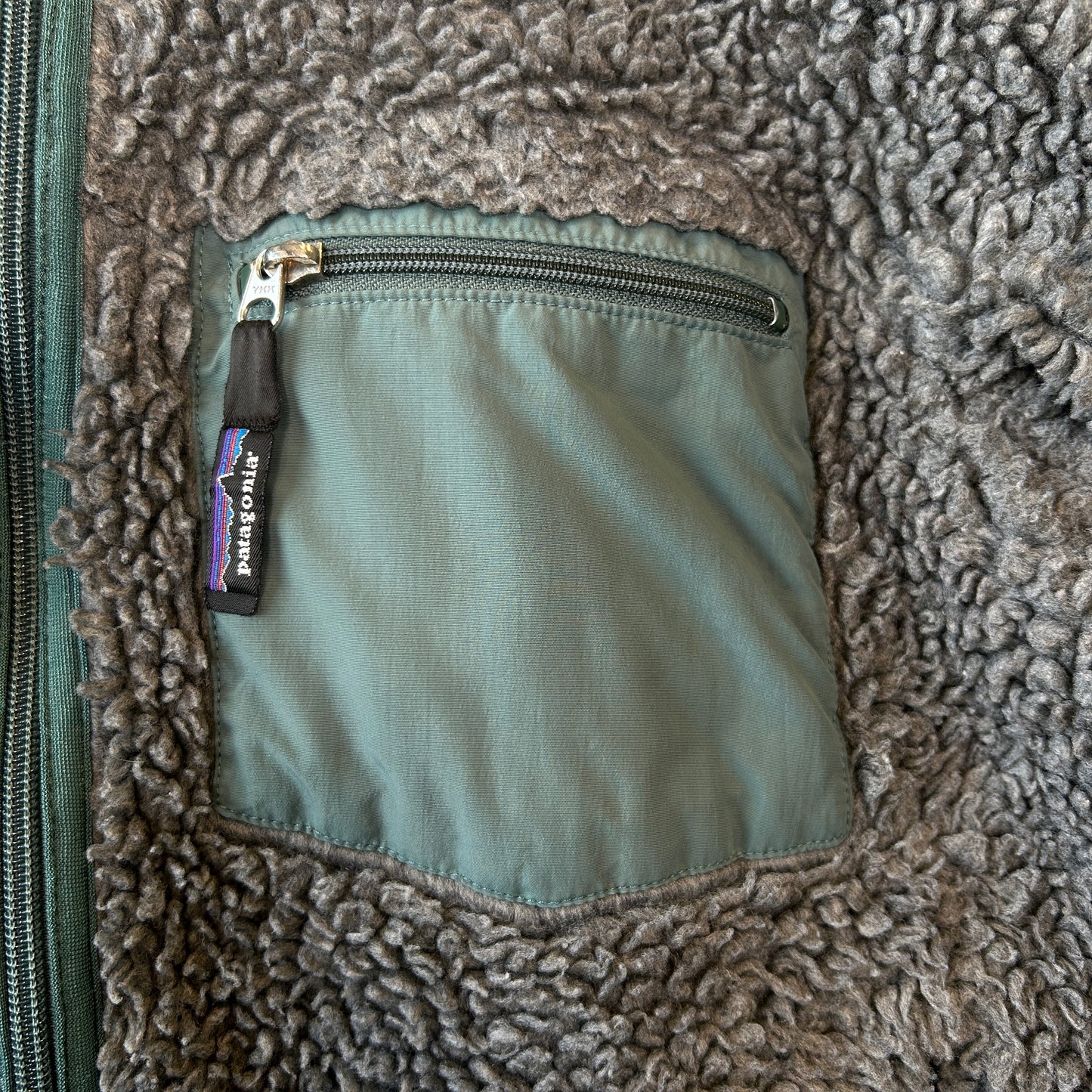 00's Patagonia パタゴニア クラシック レトロカーディガン チャコールヘザー/アスペン (M)/C0095F-SO