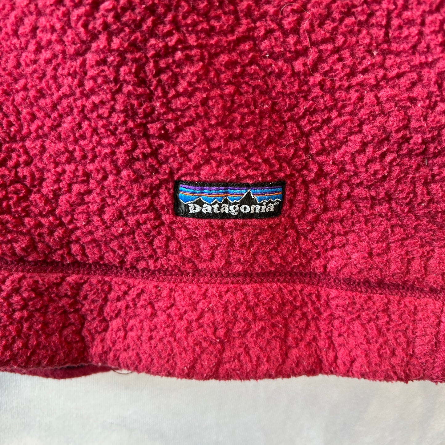 90's Patagonia パタゴニア シャーリングプルオーバー フリース(XL)/A9825F-SO