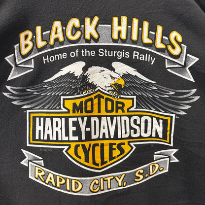 00's Harley-Davidson ハーレーダビッドソン 第60回 スタージス・モーターサイクル・ラリー オリジナル スウェット ブラック(L)/C0302R-SO
