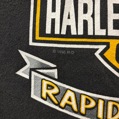00's Harley-Davidson ハーレーダビッドソン 第60回 スタージス・モーターサイクル・ラリー オリジナル スウェット ブラック(L)/C0302R-SO
