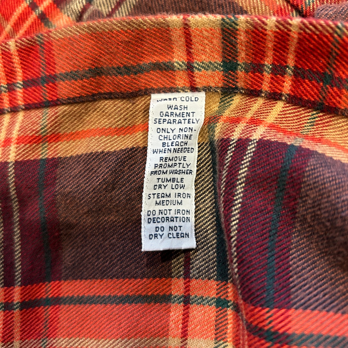 00's Polo ラルフローレン "STANFIELD"ライトネルシャツ エルボーパッチ(XL))A7689SH-SO