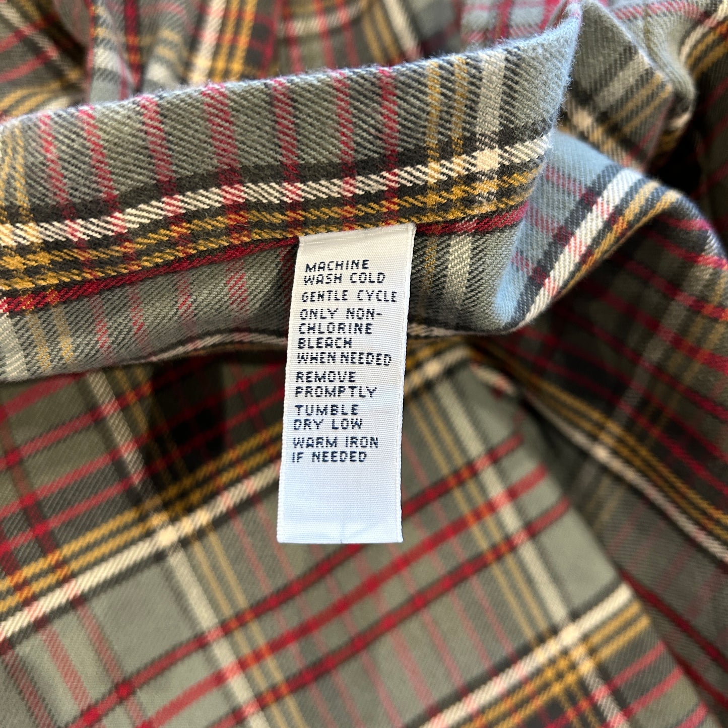 00's Polo ラルフローレン マチ付きチェックシャツ グレー赤(L)/A7923SH-SO