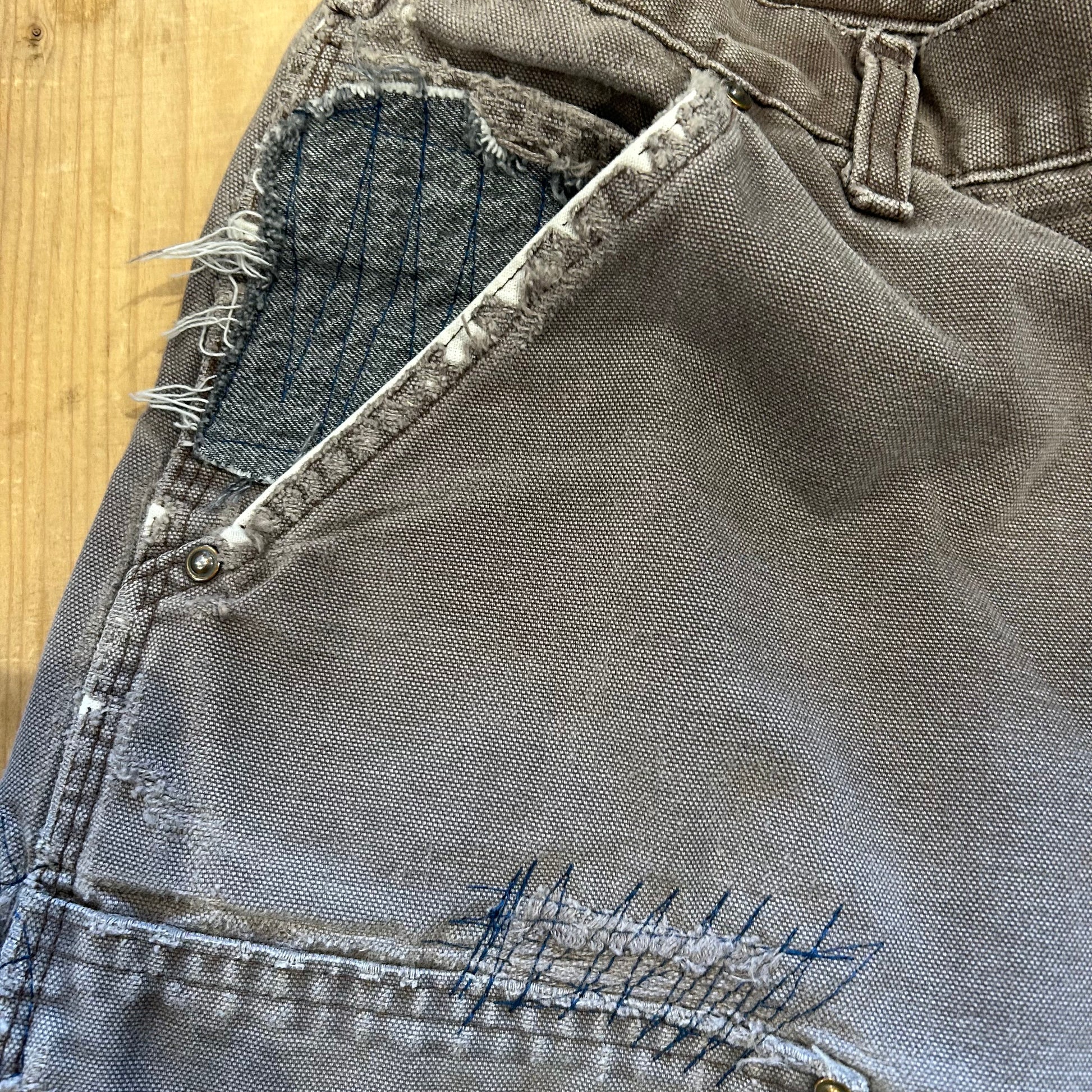 00's Carhartt カーハート ダブルニー B136 DKB ダークブラウン(34×32 00's Carhartt カーハート ダブルニー B136 DKB ダークブラウン(34×32