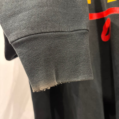 90's FRUIT OF THE LOOM マクドナルド アドバタイジング スウェット 企業系 ブラック(L)/B4135R-SO