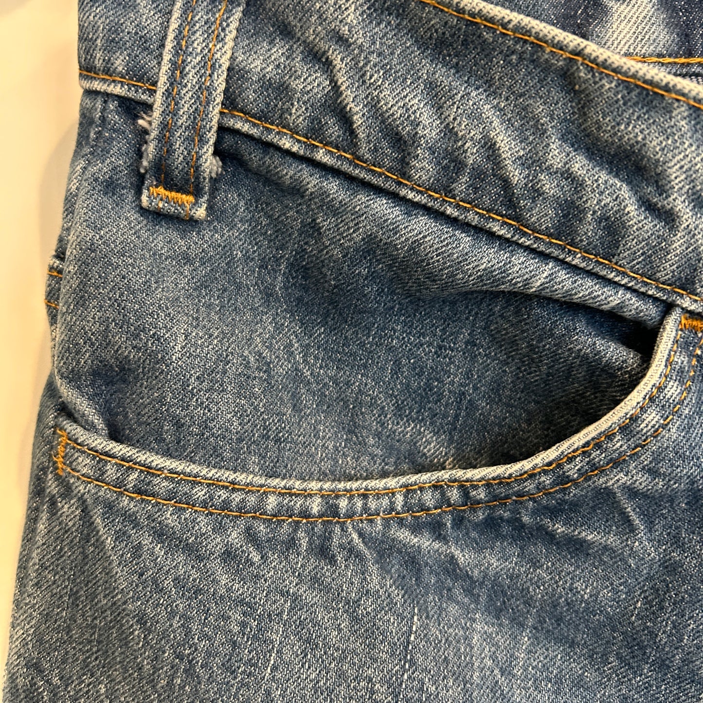 80's Levi's 646 リーバイス オレンジタブ フレアデニムパンツ 青 (W30~31)/A2168P-SO