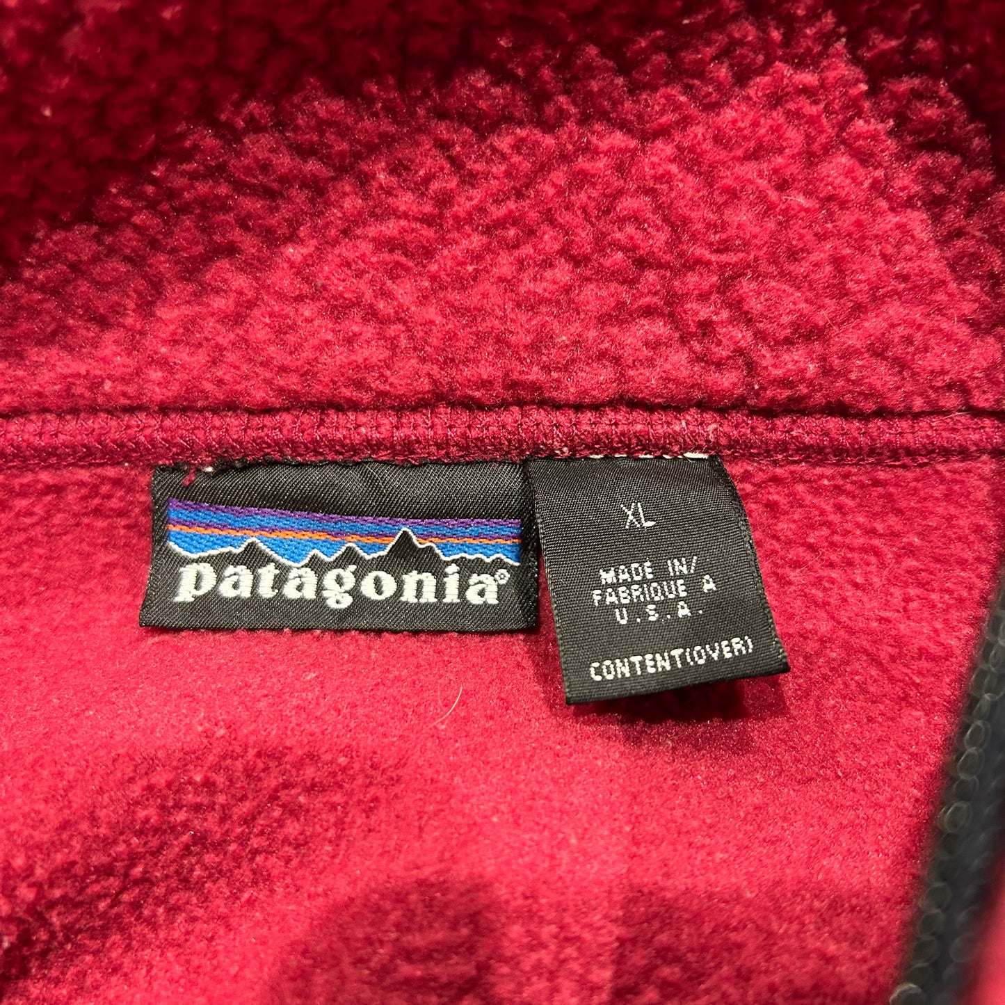 90's Patagonia パタゴニア シャーリングプルオーバー フリース(XL)/A9825F-SO