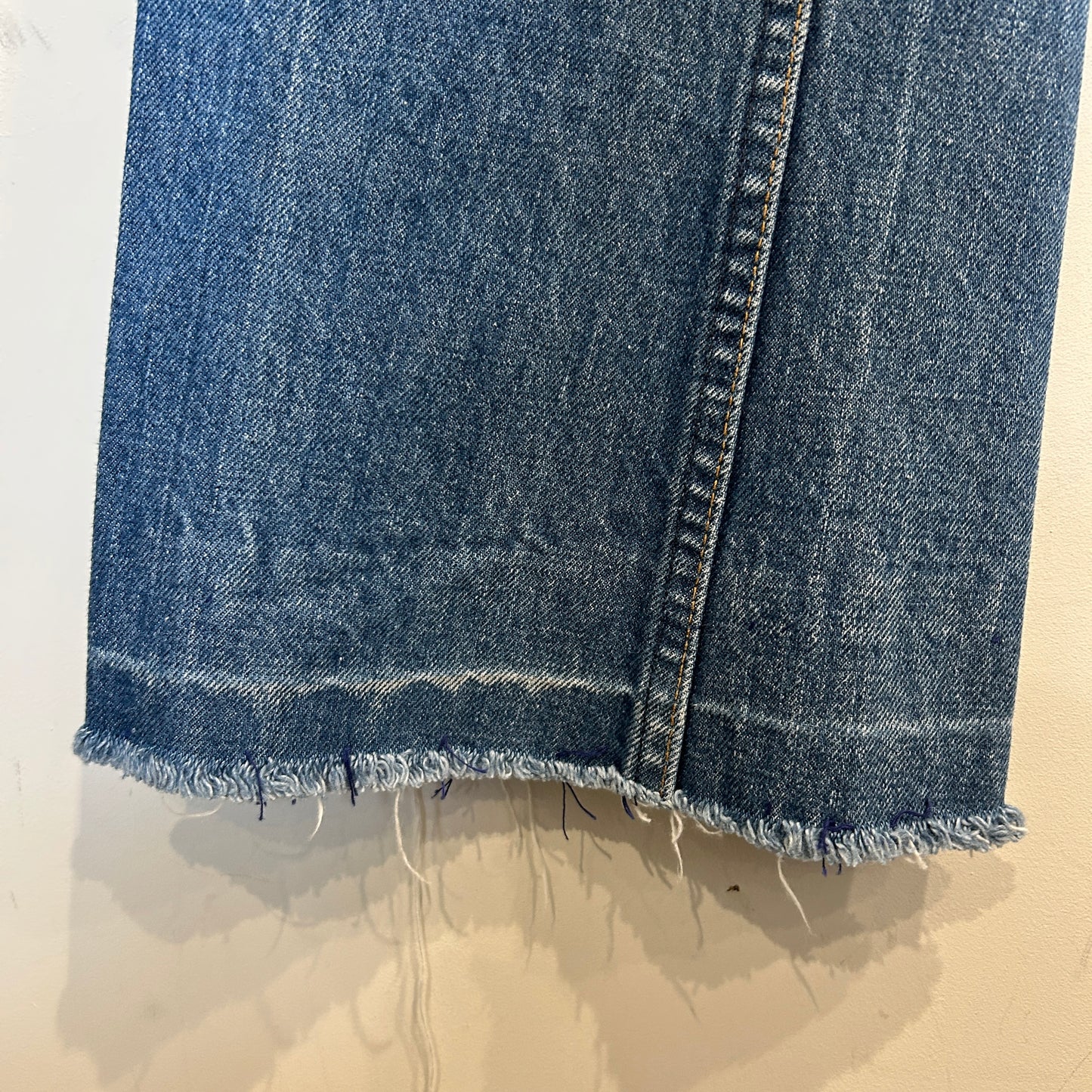 80's Levi's 646 リーバイス オレンジタブ フレアデニムパンツ 青 (W30~31)/A2168P-SO