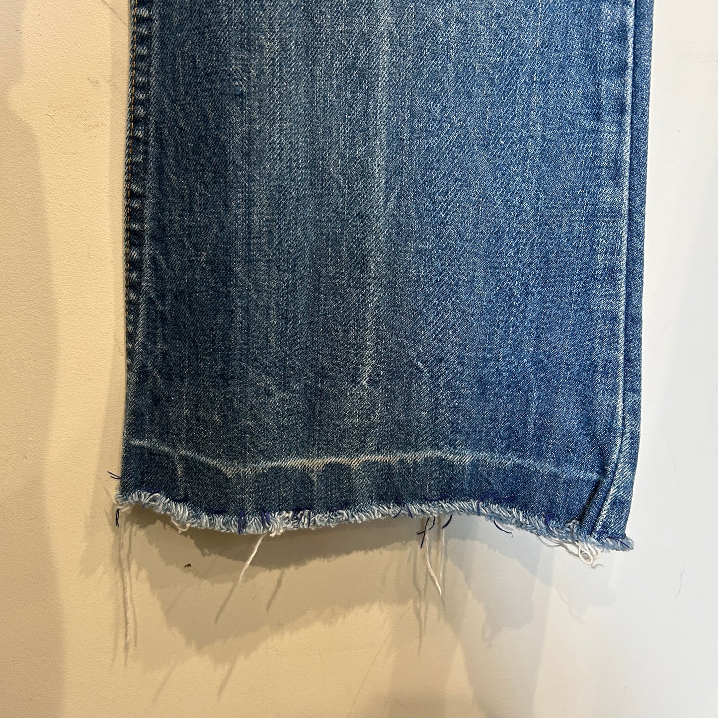 80's Levi's 646 リーバイス オレンジタブ フレアデニムパンツ 青 (W30~31)/A2168P-SO