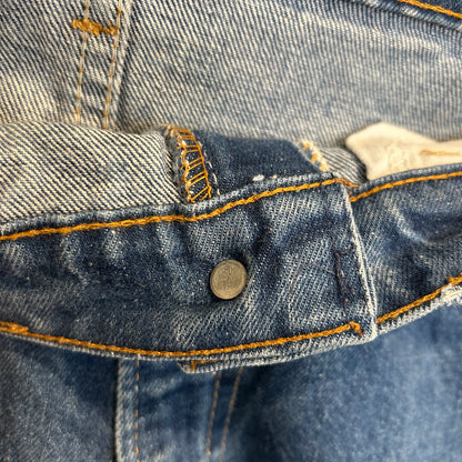 90's Levi's 646 リーバイス オレンジタブ フレアデニムパンツ 青 (30×30)/C1056P-SO