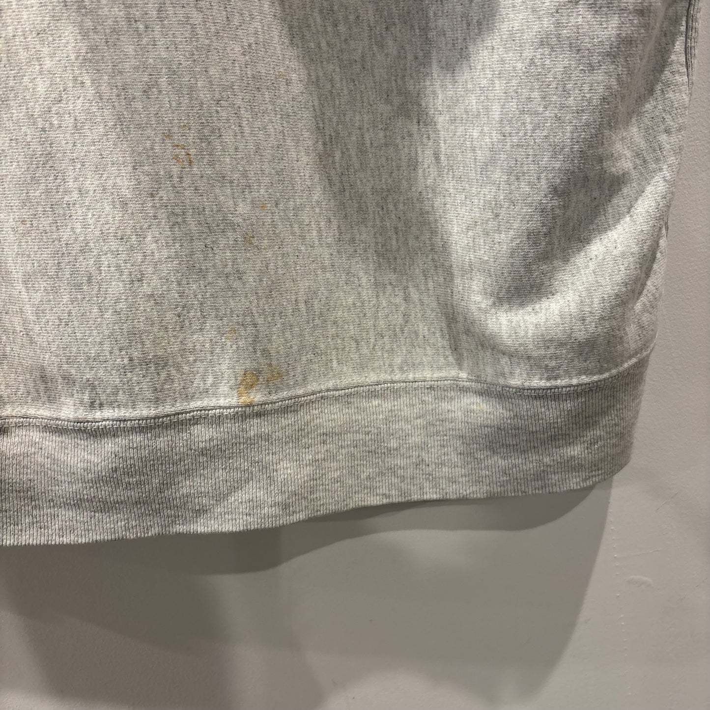 90's Carhartt カーハート 刺繍ロゴ スウェット リバースタイプ グレー系(L)/B2936R-SO