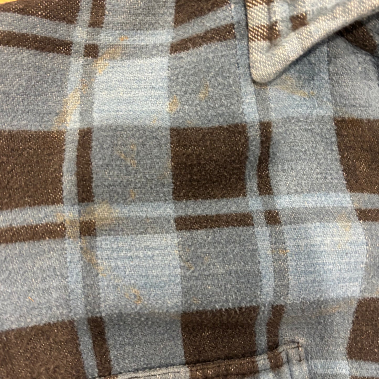 00's Gateway ヘビーフランネルシャツ 黒水色 (M)/A8943S-SO