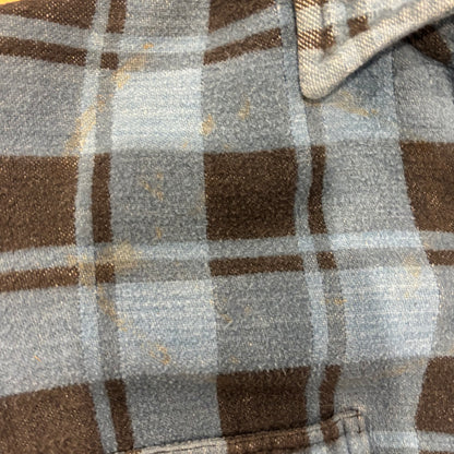 00's Gateway ヘビーフランネルシャツ 黒水色 (M)/A8943S-SO