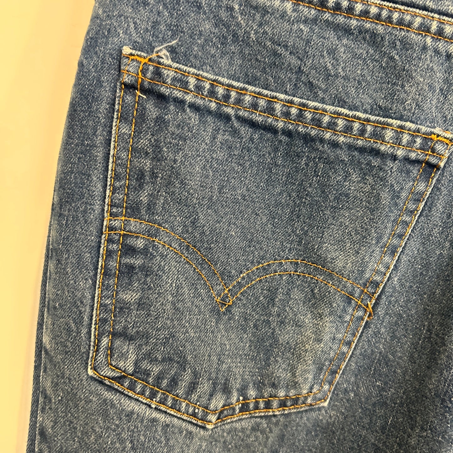 90's Levi's 646 リーバイス オレンジタブ フレアデニムパンツ 青 (30×30)/C1056P-SO