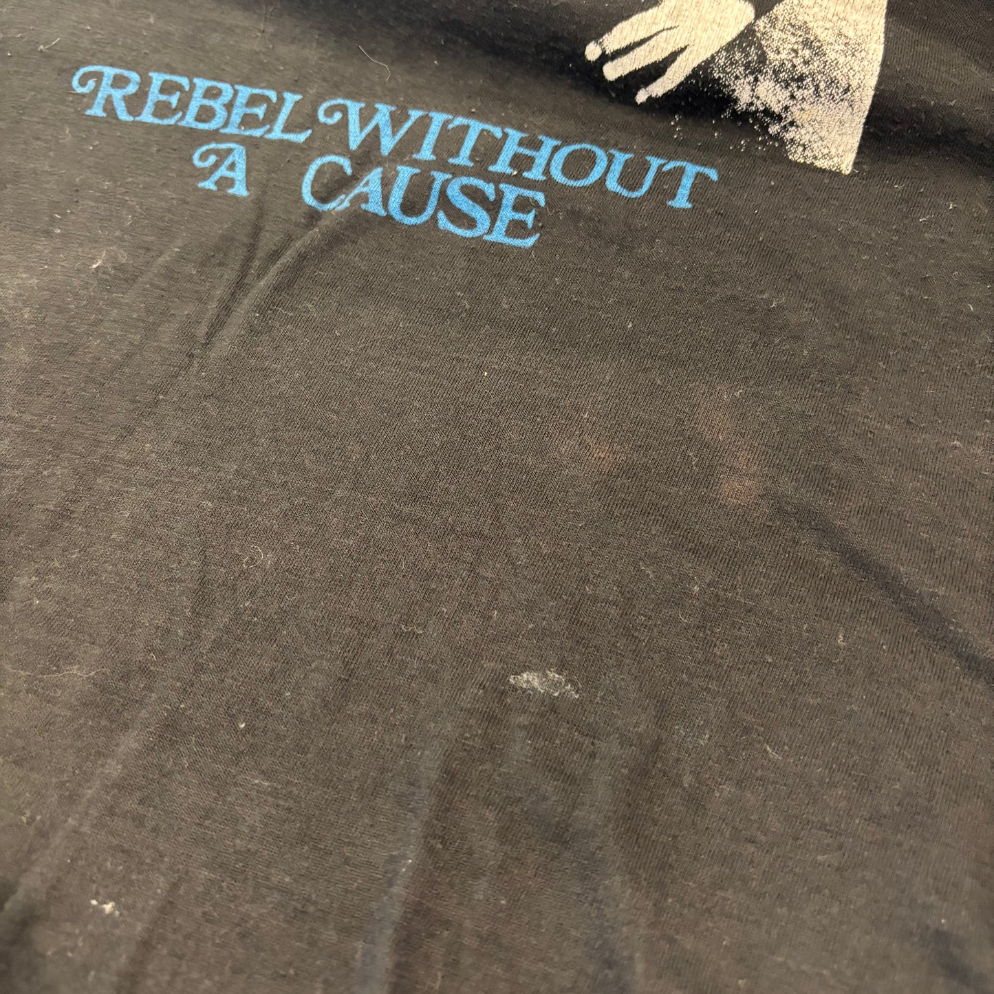80's JAMES DEAN "REBEL WITHOUT A CAUSE" [理由なき反抗] Tシャツ (L)/A6997T-SO