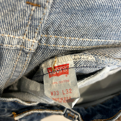 90's Levi's 505 リーバイス デニムパンツ 青 (33×32)/A0355P-SO