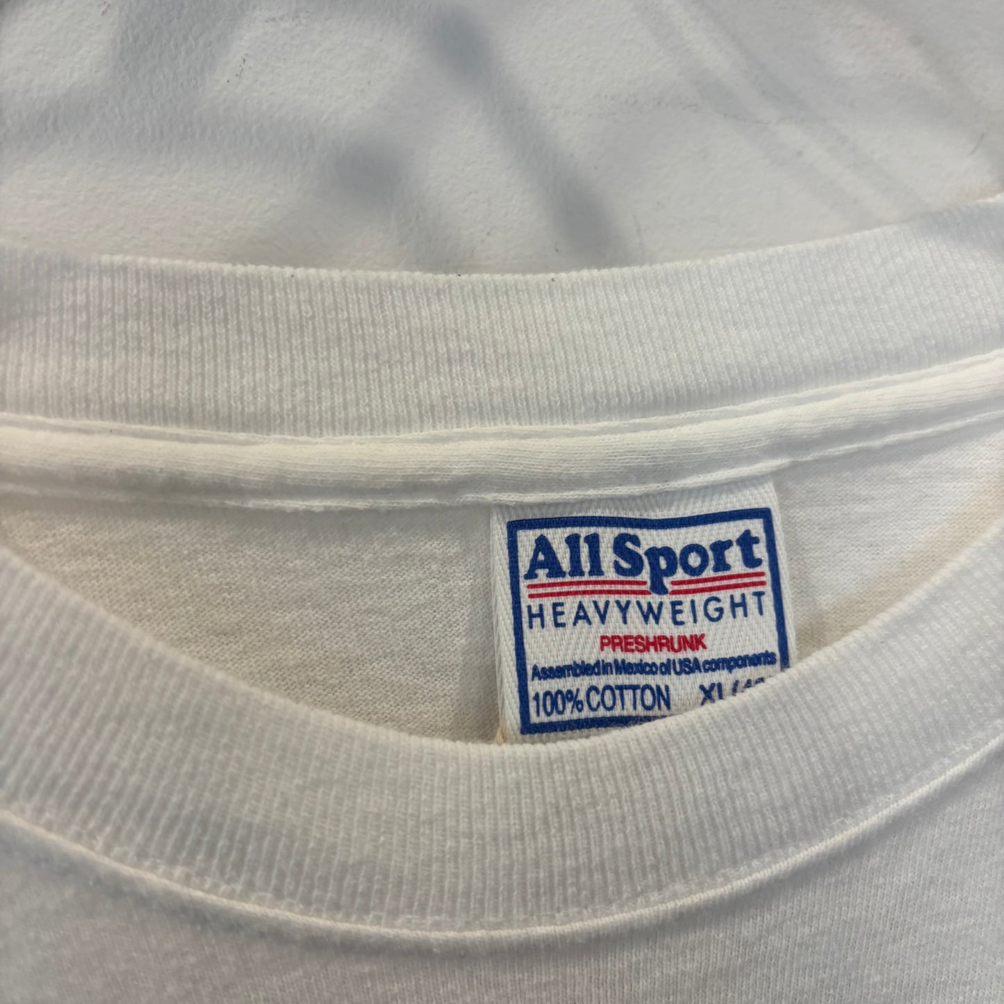 00's All sport THE BEATLES フォトプリント バンドTシャツ 白 (XL)/B3601T-SO