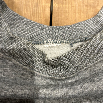 80's~ U.S.NAVY ラグランスウェット 杢グレー /B1544S-SO