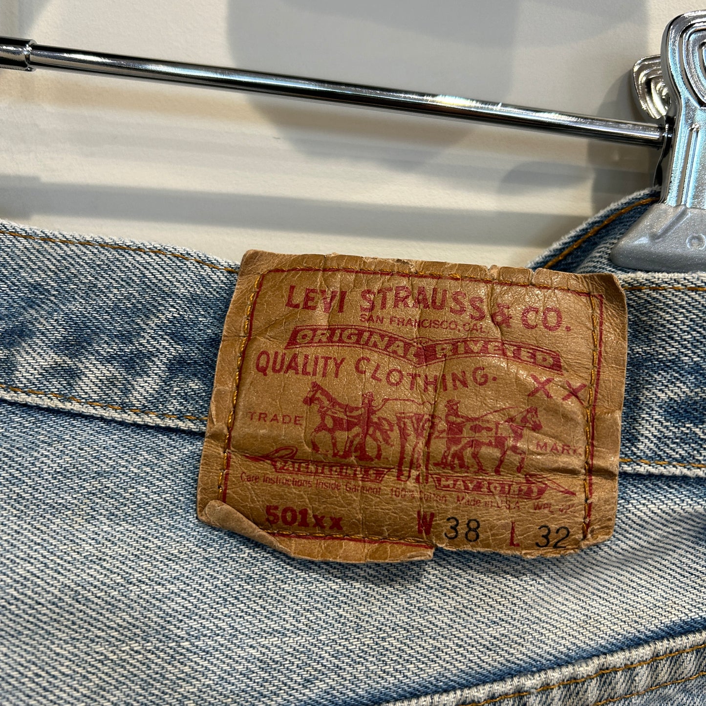 00's Levi's 501 リーバイス デニムパンツ 青 (38×32)/A9701P-SO