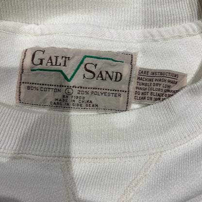 90's GALT SAND ARMY AIR FORCE 第五爆撃航空群 プリントスウェット 白(L)/B1714S-SO