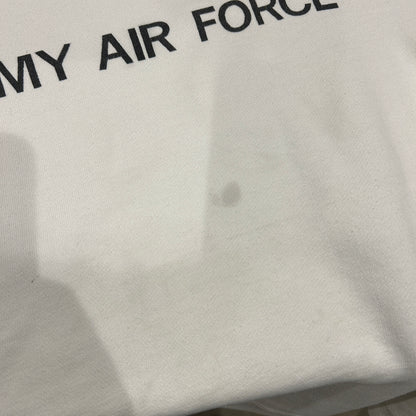 90's GALT SAND ARMY AIR FORCE 第五爆撃航空群 プリントスウェット 白(L)/B1714S-SO