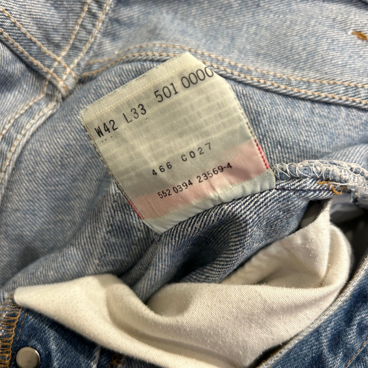00's Levi's 501 リーバイス デニムパンツ 青 (42×33)/A9713P-SO