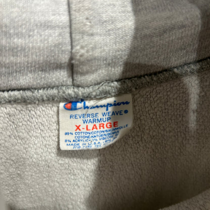 80's Champion Reverse Weave リバースウィーブ NYU スウェットフーディー パーカー(XL)/A7545R-SO