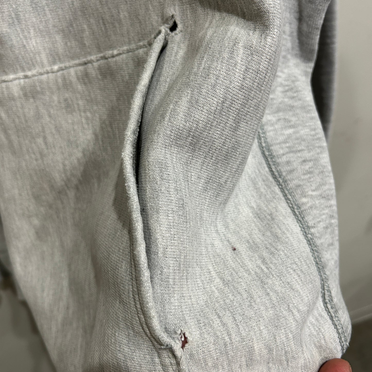 80's Champion Reverse Weave リバースウィーブ NYU スウェットフーディー パーカー(XL)/A7545R-SO