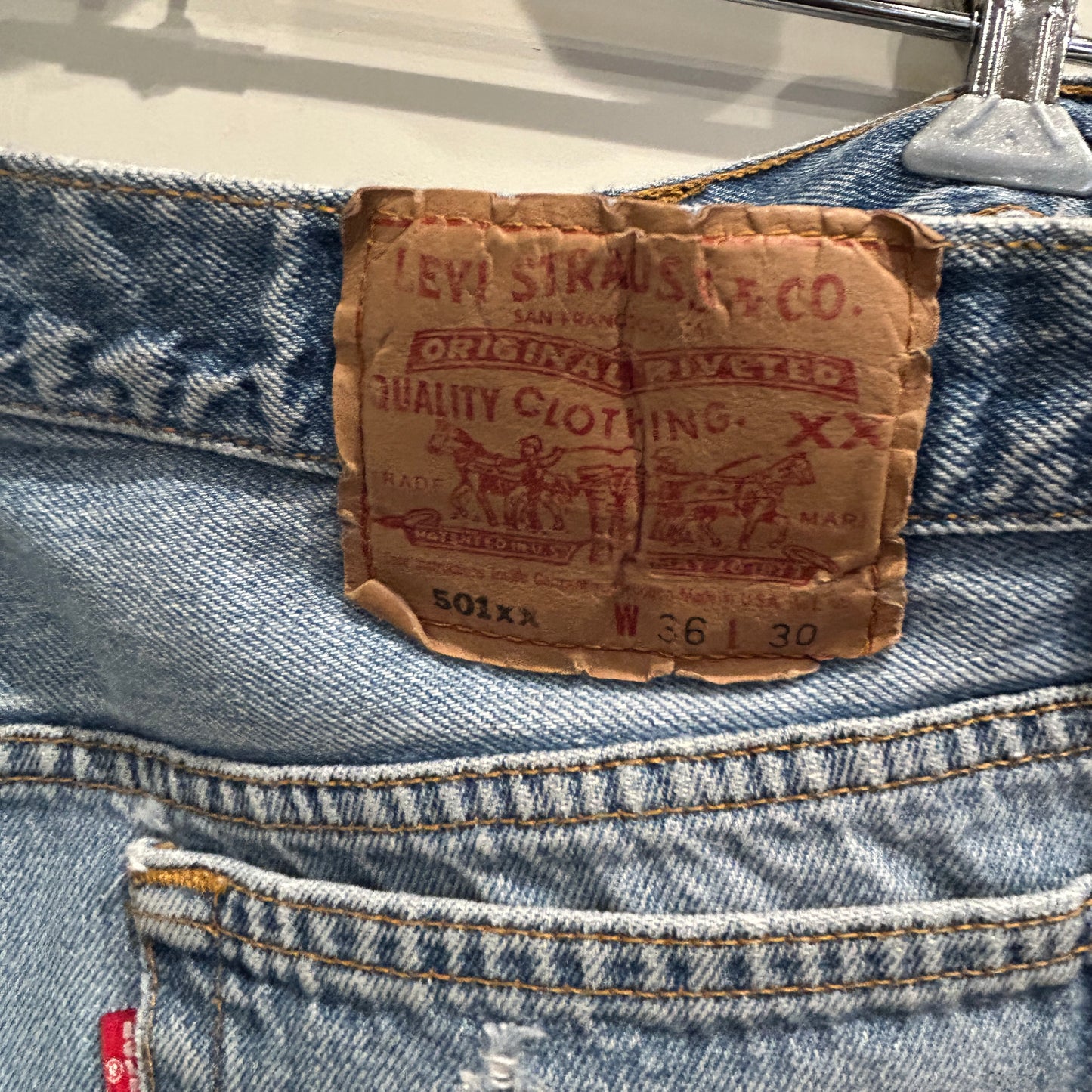 00's Levi's 501 リーバイス デニムパンツ 青 (36×30)/A7351P-SO