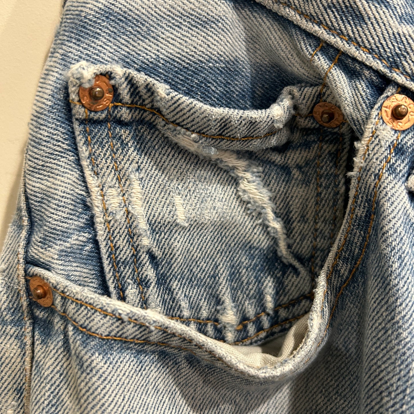 00's Levi's 501 リーバイス デニムパンツ 青 (33×33)/A7352P-SO