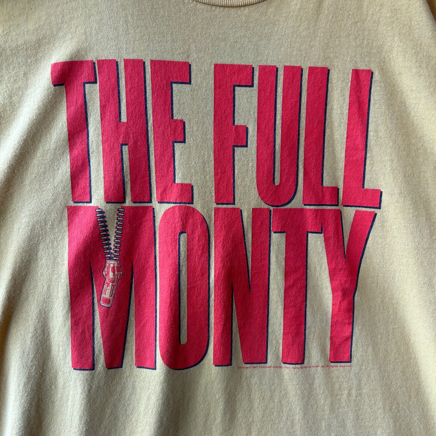 90's The Full Monty 映画『フル・モンティ』 ムービーTシャツ Screen Stars (XL)/C1076T-SO