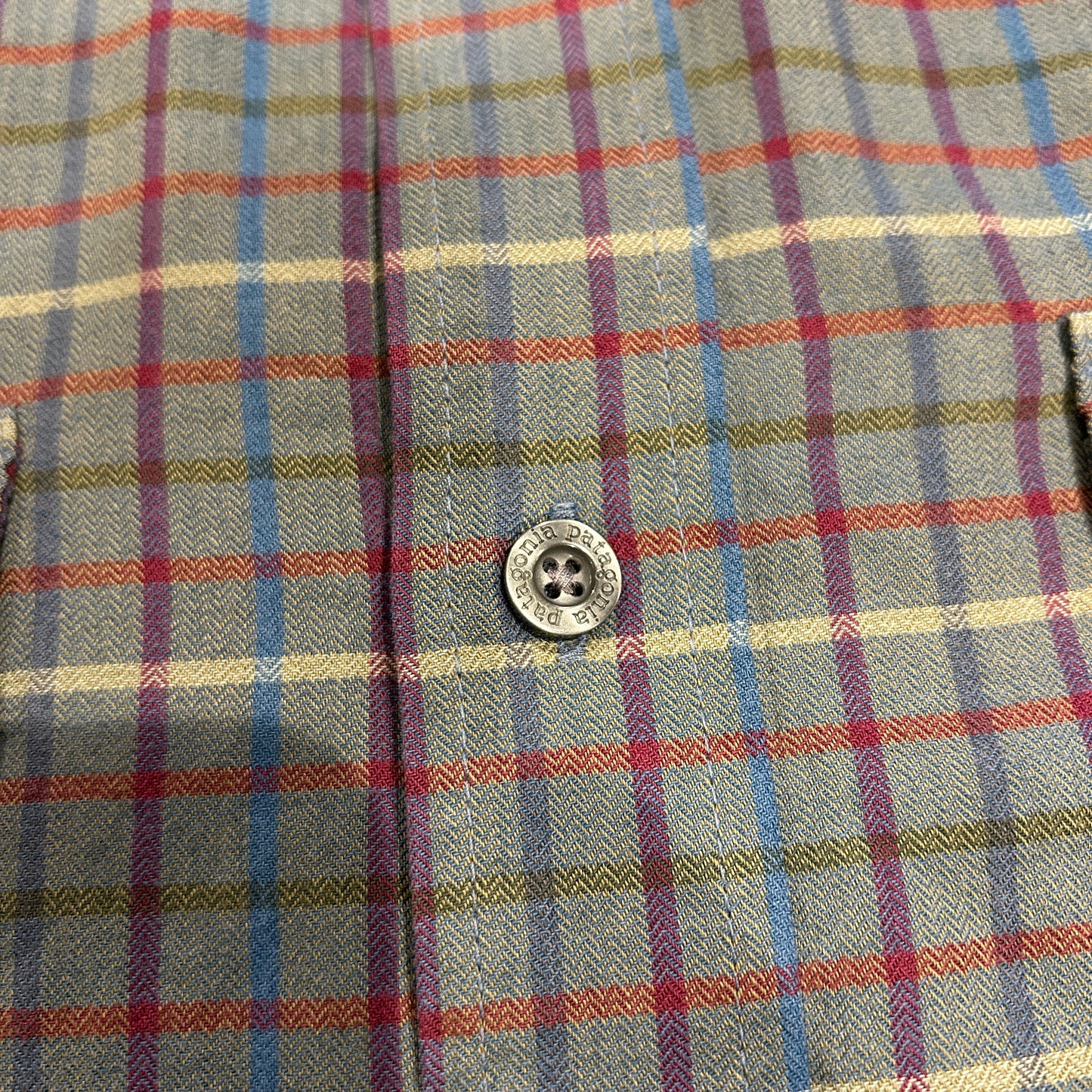 00's Patagonia パタゴニア "Backshot Shirt" ライトネルシャツ (L)/A8516SH-SO