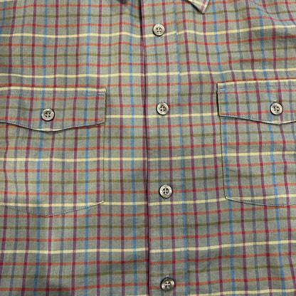 00's Patagonia パタゴニア "Backshot Shirt" ライトネルシャツ (L)/A8516SH-SO