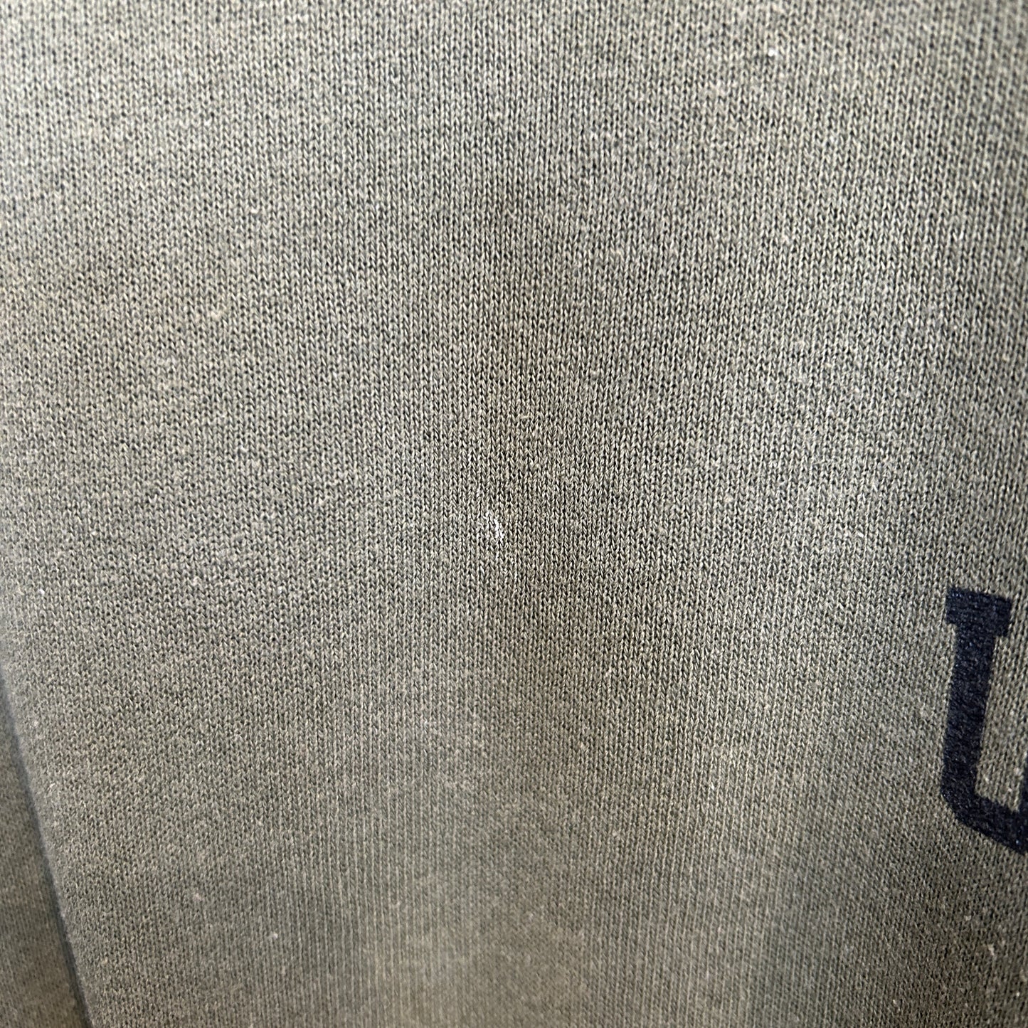 90's Soffe 米軍 Military ”USMC" 海兵隊 ミリタリースウェットシャツ カーキ (M)/A8778S-SO