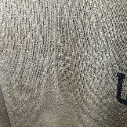 90's Soffe 米軍 Military ”USMC" 海兵隊 ミリタリースウェットシャツ カーキ (M)/A8778S-SO