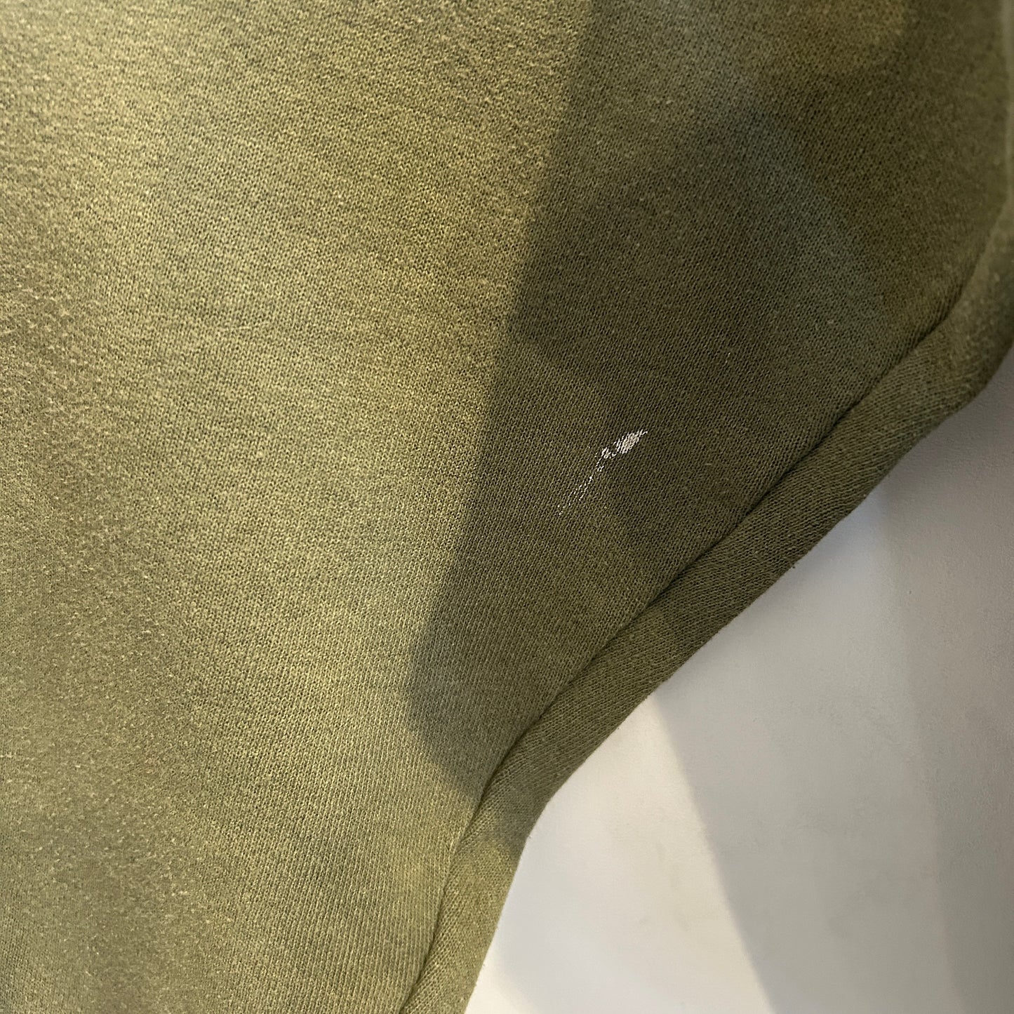 90's Soffe 米軍 Military ”USMC" 海兵隊 ミリタリースウェットシャツ カーキ (M)/A8778S-SO