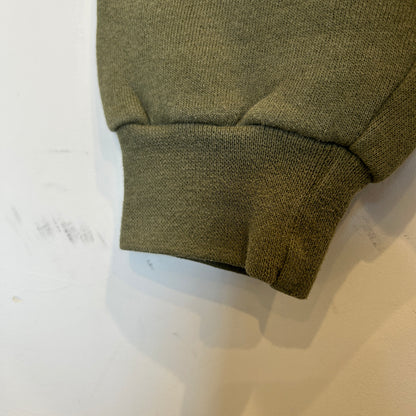 90's Soffe 米軍 Military ”USMC" 海兵隊 ミリタリースウェットシャツ カーキ (M)/A8778S-SO