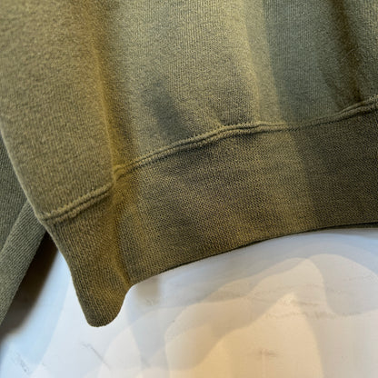 90's Soffe 米軍 Military ”USMC" 海兵隊 ミリタリースウェットシャツ カーキ (M)/A8778S-SO